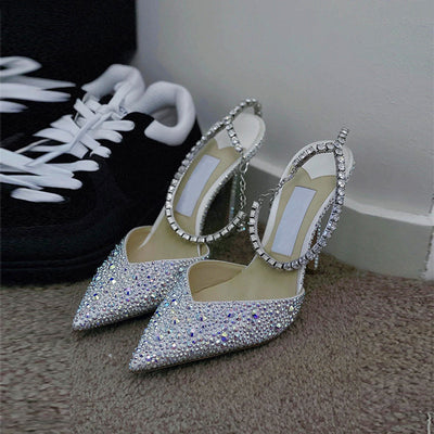 Sandalias Negras con Strass para Mujer - Diseño Sexy y Elegante - Image 11