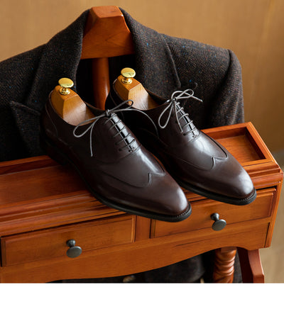 Zapatos Brogue de Cuero para Hombre - Calzado Formal Ejecutivo - Image 11