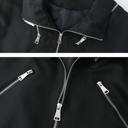 Abrigo Casual Holgado para Hombre Primavera Diseño Minimalista - Image 6