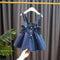 Falda Denim Princess para Niñas - Estilo Casual y Elegante