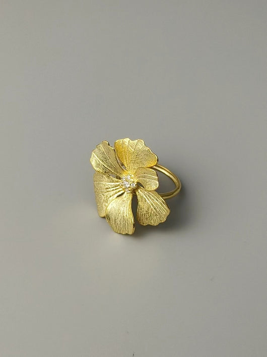 Anillo de Plata 925 Peonía Sueño de Verano - Image 6