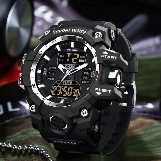 Reloj Deportivo Inteligente Luminoso Resistente al Agua con Doble Pantalla - Image 3