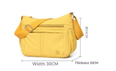Bolsa Casual Multicompartimento Grande - Bandolera o Mochila de Tela - Image 11