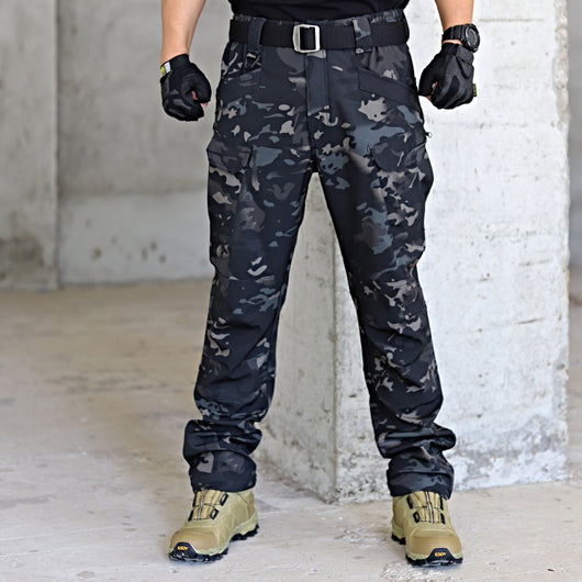 Pantalones Tácticos Invierno Hombre - Forro Polar Impermeables Shark Skin - Image 7