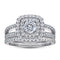 S925 Sterling Plateado Zircon New Set Ring Blanco Dorado Set Ring US Size5