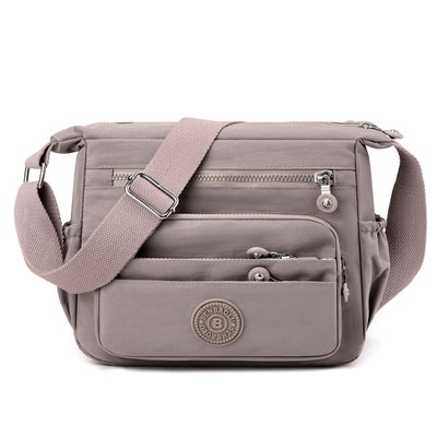 Bolsa Crossbody de Nylon Ligera con Gran Capacidad - Image 9