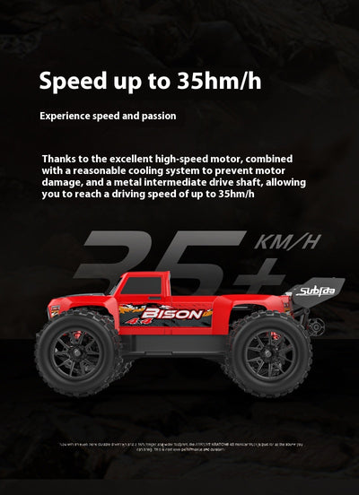 Auto RC Todoterreno 4x4 de Alta Velocidad con Tracción Integral y Control Remoto - Image 28