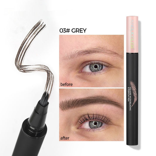 Lápiz de Cejas Multifork Líquido Resistente al Agua y Sudor - Image 5