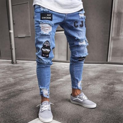 Jeans Slim Recto para Hombre - Corte Moderno Importado - Image 2