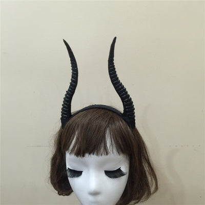 Diadema Cuernos Gótica Estilo Demonio - Image 10