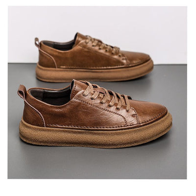 Zapatos de Cuero Británico Transpirables - Estilo Casual y Versátil - Image 11