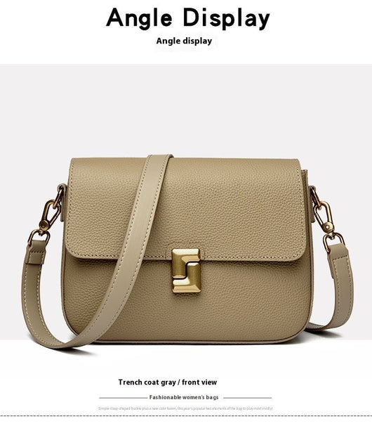 Bolso Mensajero de Cuero Vintage para Mujer - Image 21