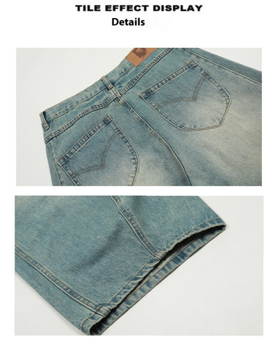 Pantalones Vaqueros Sueltos Desgastados con Efecto Vintage Mujer - Image 12