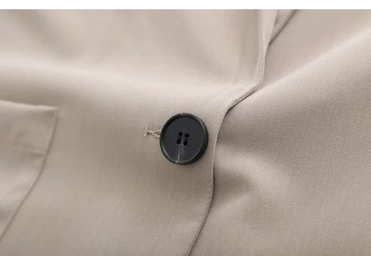 Blazer Suelto de Un Botón - Chaqueta Casual Versátil y Moderna - Image 12
