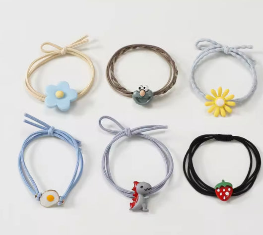 Bandas Elásticas para Cabello Infantil Estilo Coreano - Accesorios Cute Suave - Image 8