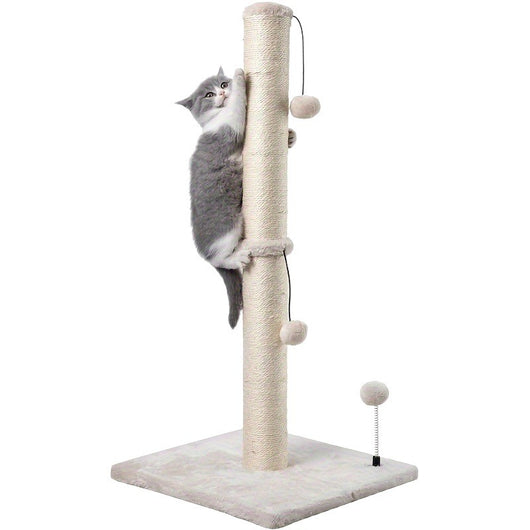 Rascador Vertical de Sisal para Gatos - Torre para Trepar - Image 5