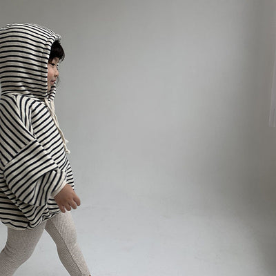 Sudadera Infantil a Rayas Suelta y Cómoda - Image 13