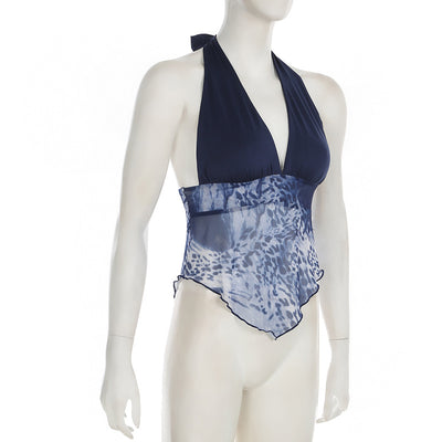 Top Halter Escotado sin Espalda Slim Fit para Mujer - Image 13