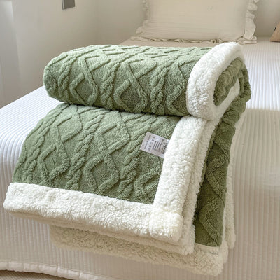 Manta Berber Jacquard de Doble Grosor - Calidez y Confort Premium - Image 10