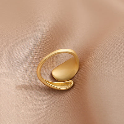 Anillo de Oro Mate Estilo Frío - Diseño Premium con Personalidad - Image 8