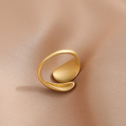 Anillo de Oro Mate Estilo Frío - Diseño Premium con Personalidad - Image 8