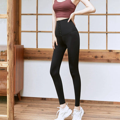 Pantalón Corset de Cinco Botones para Mujer - Image 5