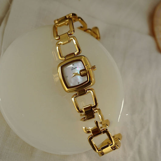 Reloj Pulsera Mujer Elegante Diseño Retro Minimalista