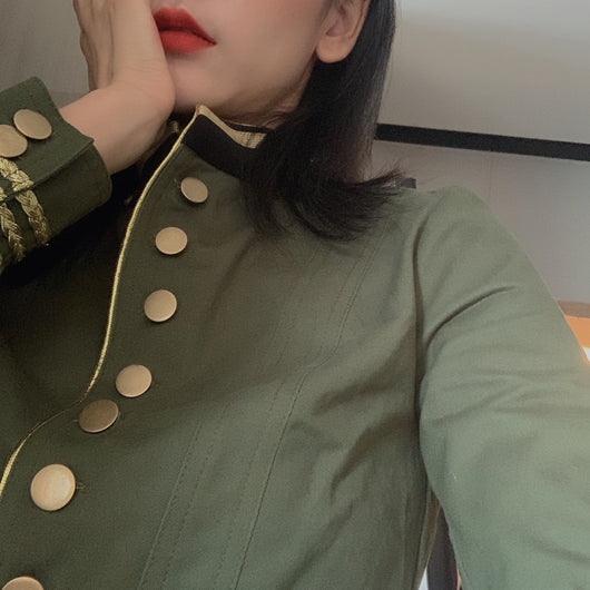 Chaqueta Camisa Vintage Estilo Romano - Image 9