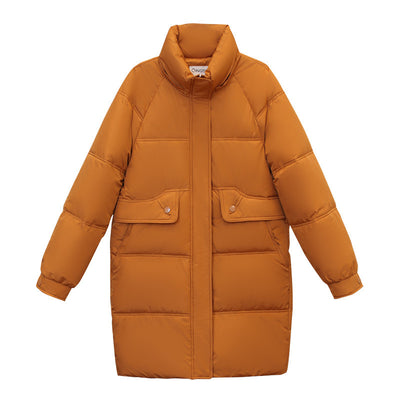 Abrigo Acolchado con Plumón y Capucha - Chaqueta de Algodón Elegante - Image 6