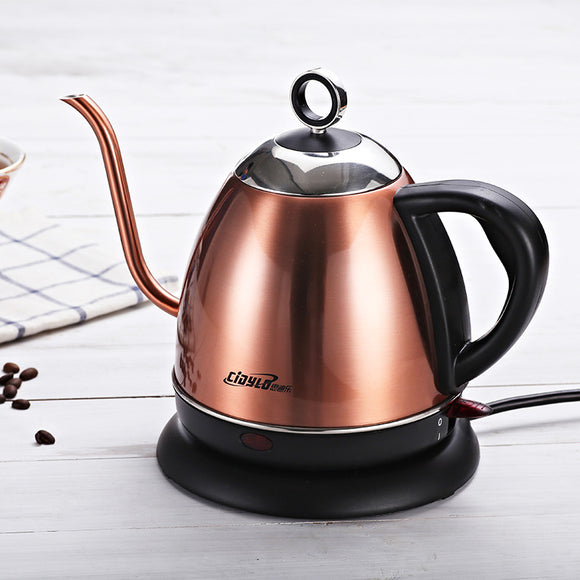 Hervidor Automático de Acero Inoxidable 1L con Control de Temperatura Silencioso