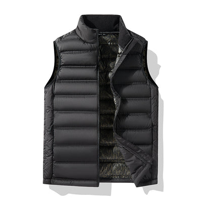 Chaleco Térmico Talla Grande con Cuello Alto y Grafeno - Image 5