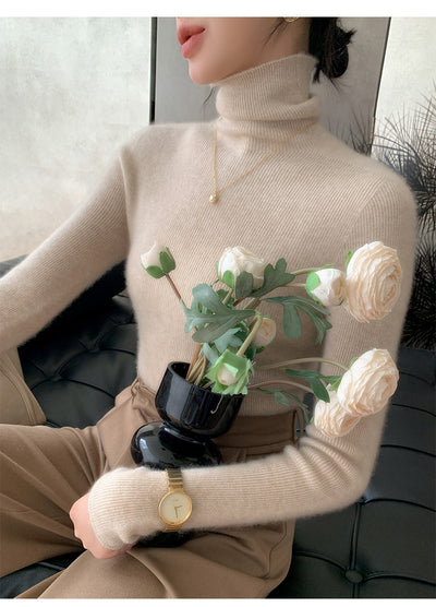 Polera Térmica Ajustada para Mujer - Base Interior Elástica Otoño Invierno - Image 17