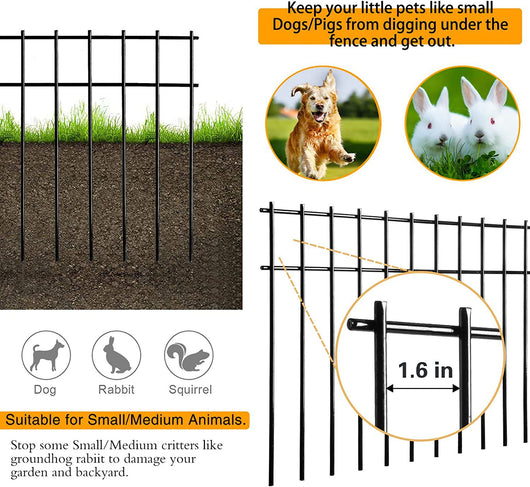 Valla Metálica Anti-Animales para Jardín Exterior - Image 15