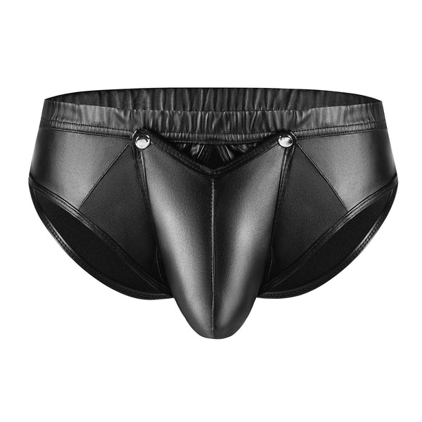 Calzoncillos de Cuero Ajustados Mate para Hombre