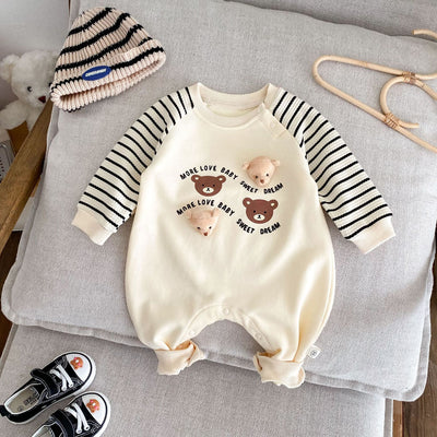 Mameluco para Bebé Minimalista con Diseño de Osito - Image 13