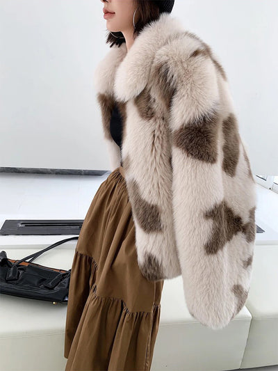 Abrigo de Piel de Cordero para Mujer - Otoño e Invierno - Image 7