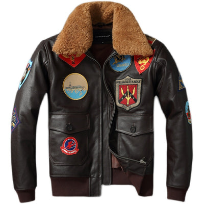 Chaqueta de Cuero Vacuno para Parejas - Estilo Casual - Image 5