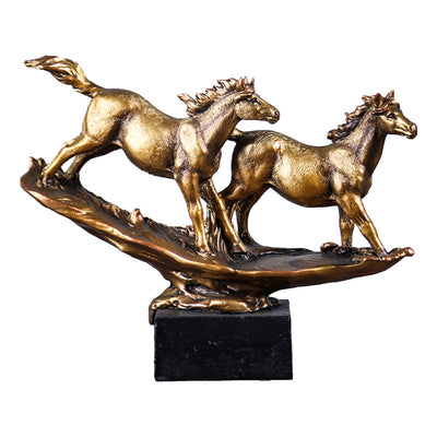 Escultura de Caballo de Bronce para Decoración del Hogar - Image 13