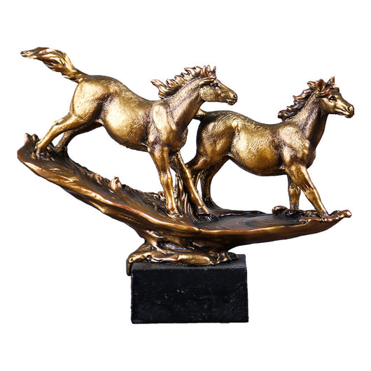 Escultura de Caballo de Bronce para Decoración del Hogar - Image 13