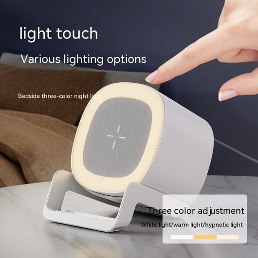 Soporte Móvil 4 en 1 con Carga Inalámbrica y Bluetooth - Image 3