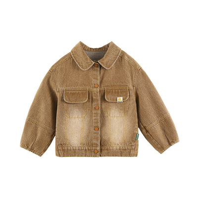 Blusa Infantil Degradado Estilo Occidental Otoño - Image 4