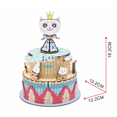 Puzzle 3D de Madera para Niños - Juguete Educativo Armable en Caja de Colores - Image 6