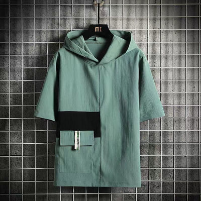 Conjunto Deportivo Hombre: Sudadera con Capucha y Shorts Elásticos - Image 10