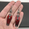 Aretes Punk Halloween Estilo Europeo y Americano - Cruz y Murciélago
