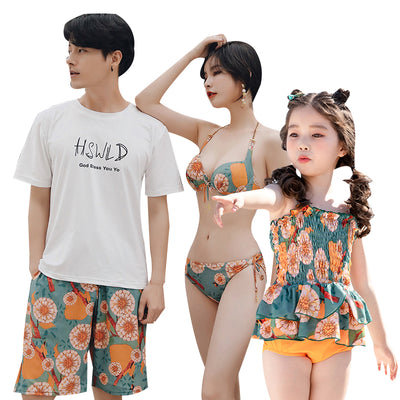 Traje de Baño Familiar a Juego - Bikini Mamá e Hija para Termas y Piscina - Image 3