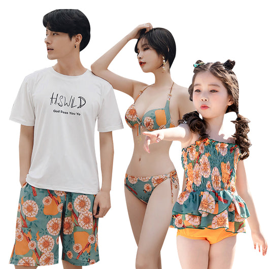 Traje de Baño Familiar a Juego - Bikini Mamá e Hija para Termas y Piscina - Image 3