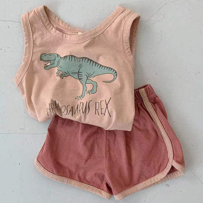 Conjunto Casual de Shorts y Chaleco para Toda la Familia - Image 13