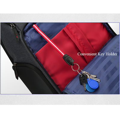 Mochila Ejecutiva de Viaje con Carga USB - Gran Capacidad para Hombre - Image 4