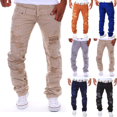 Pantalón Cargo Roto con Cintura Doble - Estilo Casual Urbano - Image 11
