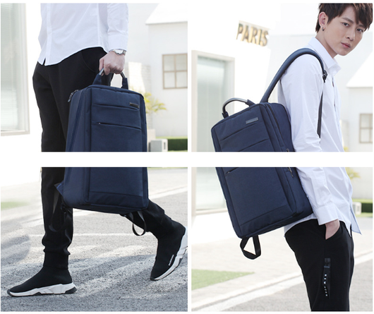 Mochila Ejecutiva Multifuncional 15" con Cargador USB y Asiento Integrado - Image 16